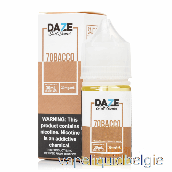 Vape Smaken 7obacco - 7 Daze Zout - 30ml 30mg